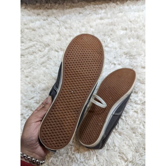Vans Women's‎ Grey Classic Sneakers Size 8 - Picture 6 of 6